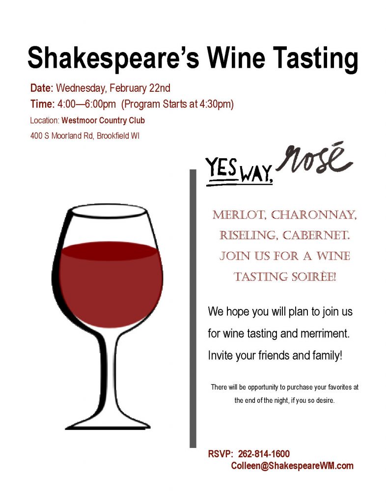 Wine Tasting Invite 2.22.17