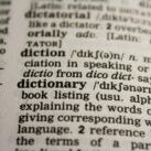 Dictionary image